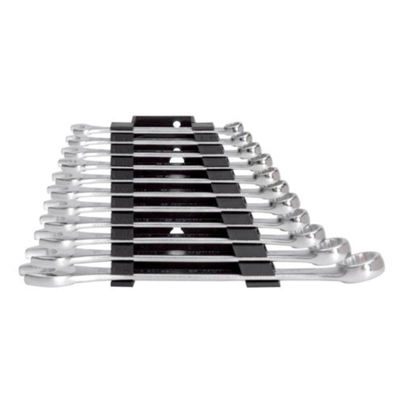 ZEBRA POWERDRIV (12-Point) Metric Wrench Assortment Short Type (11 Pieces – 8, 9, 10, 11, 12, 13, 14, 15, 17, 19, and 22mm)