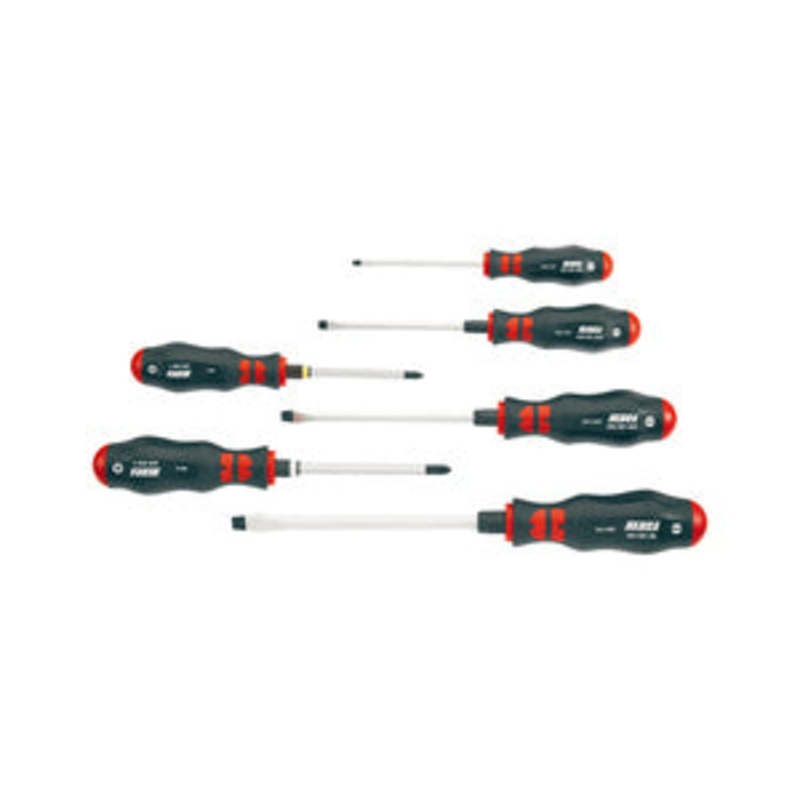 ZEBRA Screwdriver Set – Hexagon Blade – Phillips and Slotted Head – With Wrench Adapter- 6 Pieces (4 Slotted and 2 Phillips)