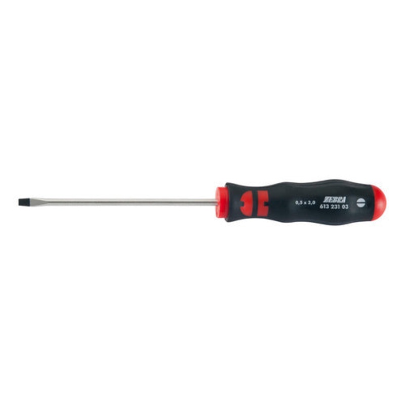 ZEBRA Slotted Screwdriver – Round Blade – 1.2 x 6.5 mm