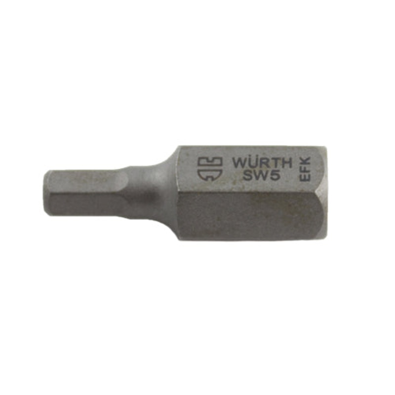 Hexagon Socket Bit M7, 1/4 Inch Drive, 30mm Length