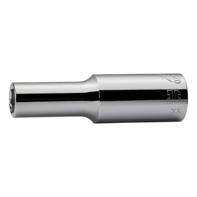 ZEBRA M8 Hexagon Long Length 1/2 Inch Drive Socket