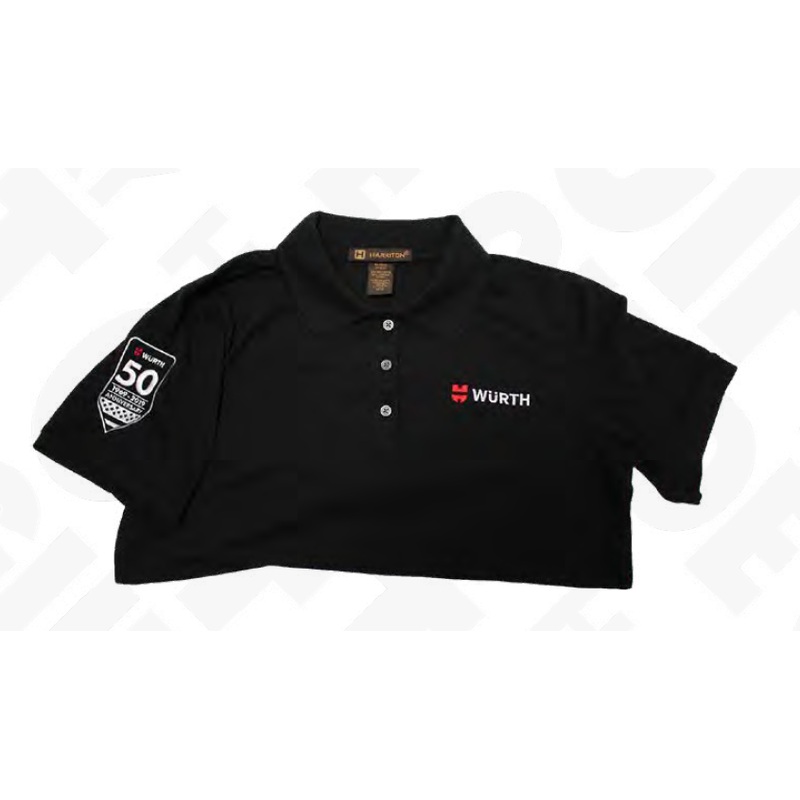 WURTH USA 50th Anniversary Black Polo