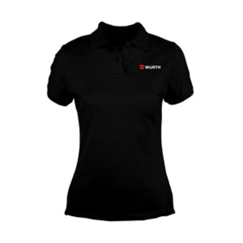 Wurth Women Polo Shirt – Black