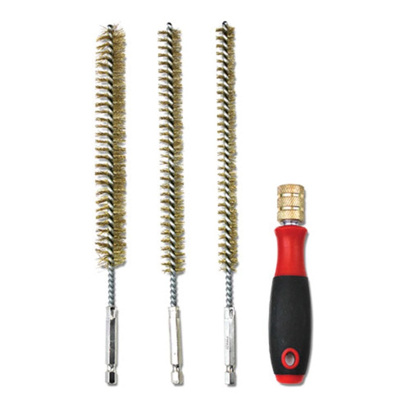 9 BORE BRUSH – BRASS (3 PC)