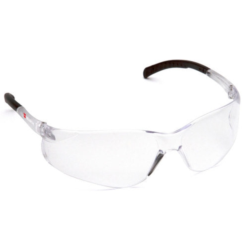 Fission Safety Glasses With Black Temple – Clear, Anti-Fog Lens