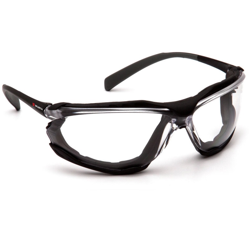 Nova Foam Specality Safety Glasses – Clear, Anti-Fog Lens