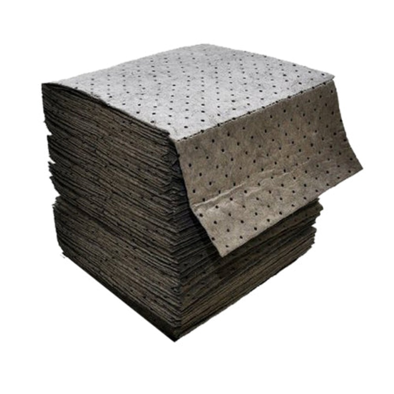 Universal Absorbent Pads – Light Weight – Perforated – Gray – 16 Inch x18 Inch