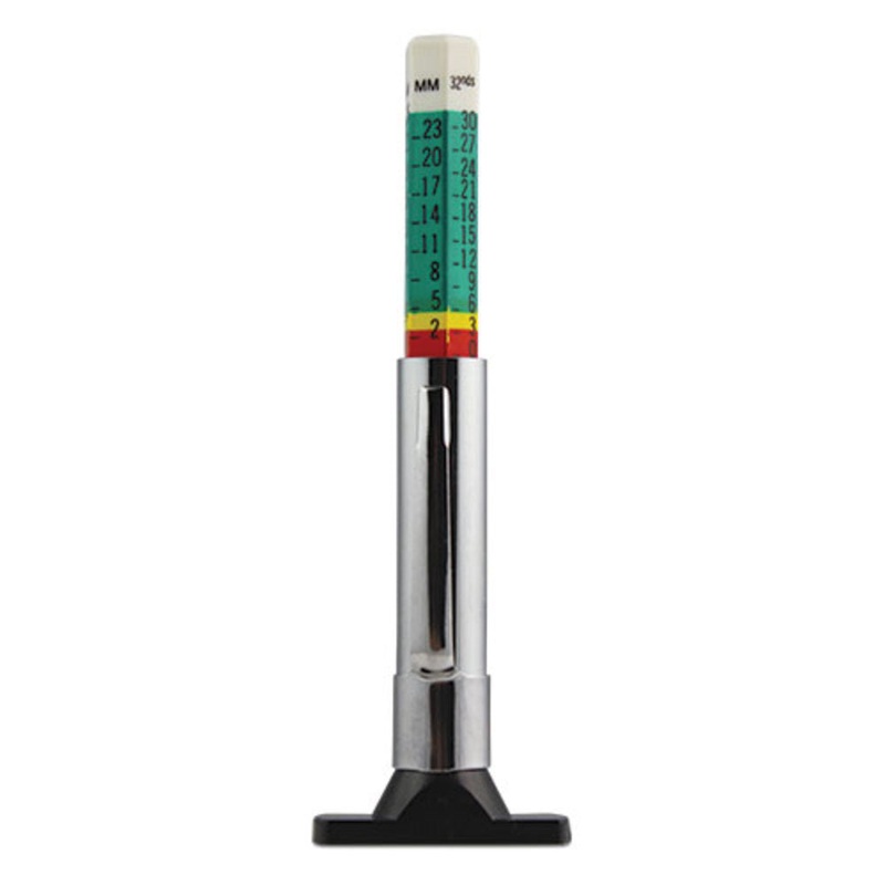 Color Coded Tire Tread Depth Gauge