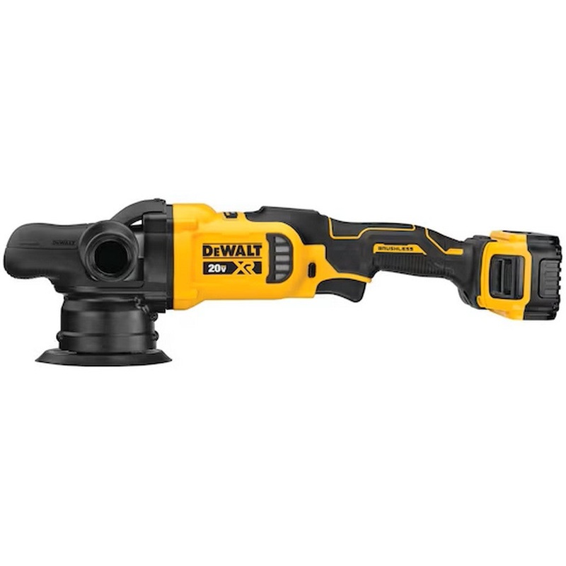 DEWALT 20V MAX* XR 5 in. Cordless Variable-Speed Random Orbit Polisher Kit