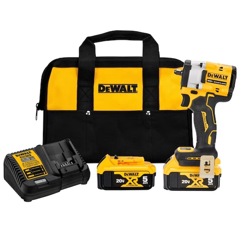 DEWALT ATOMIC 20V MAX* 3/8 in Cordless Impact Wrench With Hog Ring Anvil Kit