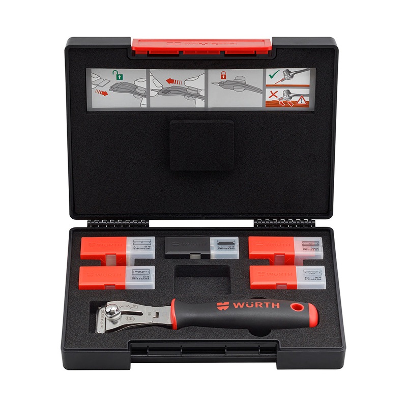 Multi-Purpose Razor Blade Scraper Set – 52 Piece