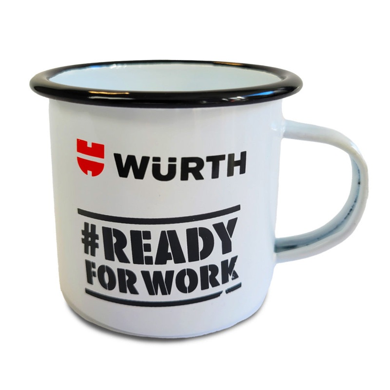 Ready For Work Mug – Enamel