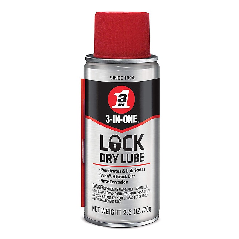 3-IN-ONE Lock Dry Lube  2.5oz