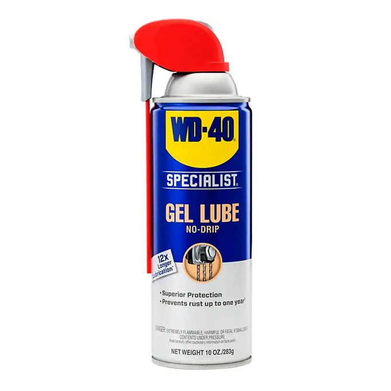 WD-40 Specialist Spray & Stay Gel Lubricant  10oz