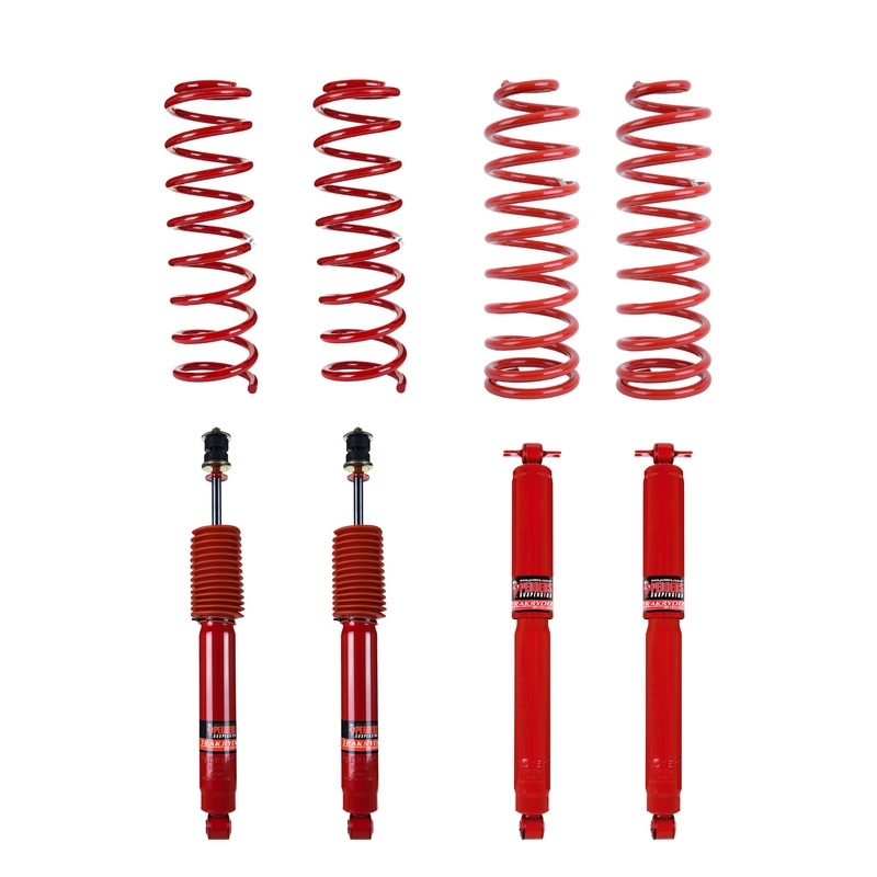 Pedders Trakryder- 2 Inch Lift Kit  – Foam Cell Shock – Jeep JK 2-Door 2007-2018 – Heavy Loaded