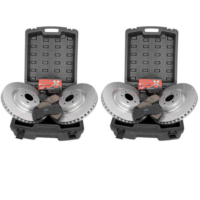 Pedders SportsRyder Brake Kit – Front and Rear – Mustang GT / Ecoboost w/ PP S550 2015-2023