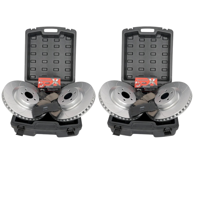 Pedders SportsRyder  Brake Kit – Front & Rear – Mustang GT  w/PP S550 2015-2023