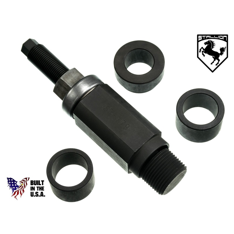 7.3L 3126 3126B C7 C9 Cat Fuel Injector Sleeve Cup In-Vehicle Remover Alt