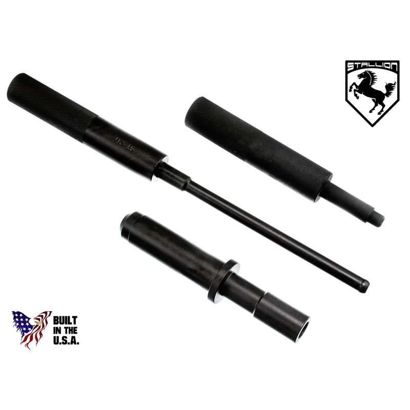 J-43265 & J-43266 7.8L Isuzu Duramax Injector Nozzle-Cup-Sleeve-Tube Remover & Installer Set Alt