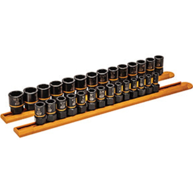 28 Pc. 1/4 and 3/8 Drive Bolt Biter Extension Socket
