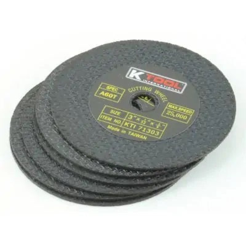 6-pk of 3 x 1/32 Abrasive Cut-Off Wheels