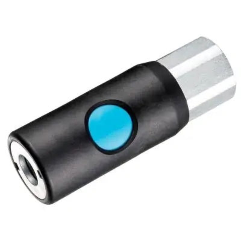 COUPLER SAFETY 1/4 F QUICK RELEASE FOR 727 BLACK