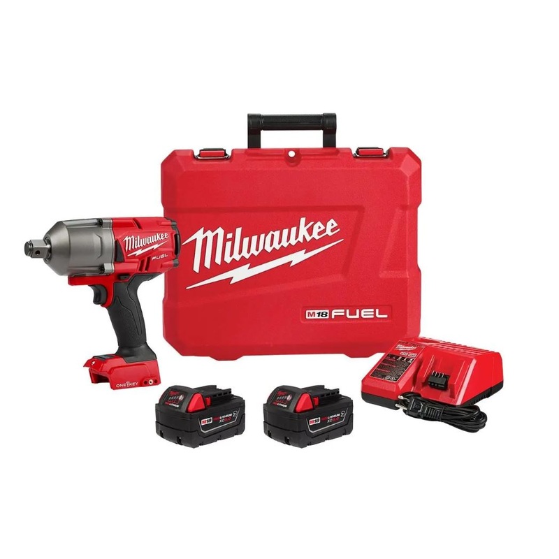 Milwaukee Tool M18 FUEL 3/4 High Torque Impact Wrench w/ ONE-KEY with Friction Ring Kit