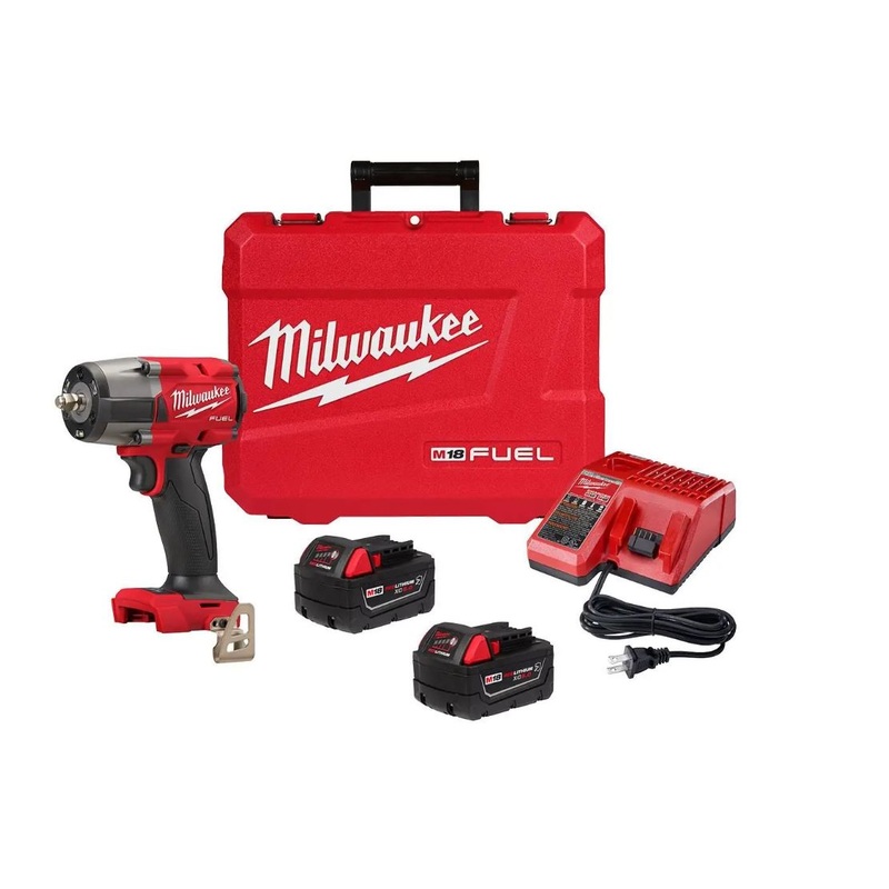 Milwaukee Tool M18 FUEL 3/8 Mid-Torque Impact Wrench w/ Friction Ring Kit