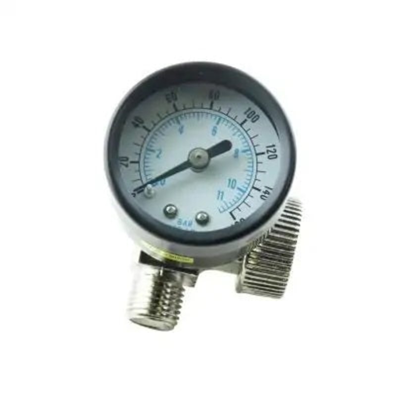 1/4 AIR REGULATOR W/GAUGE