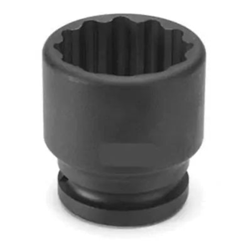 SOC 24MM 3/4D IMP 12PT BLK