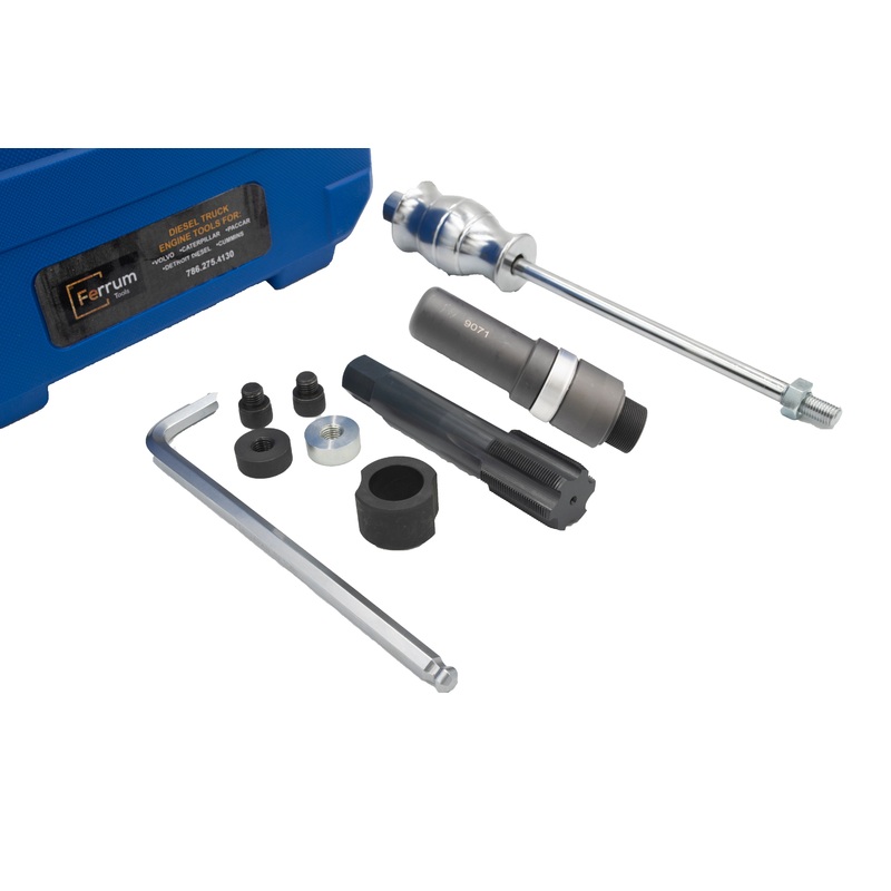 450-6157-00 ALTERNATIVE CUMMINS X15 ISX15 QSX15 SINGLE OVERHEAD CAM INJECTOR SLEEVE REMOVER (HEAD ON VEHICLE)