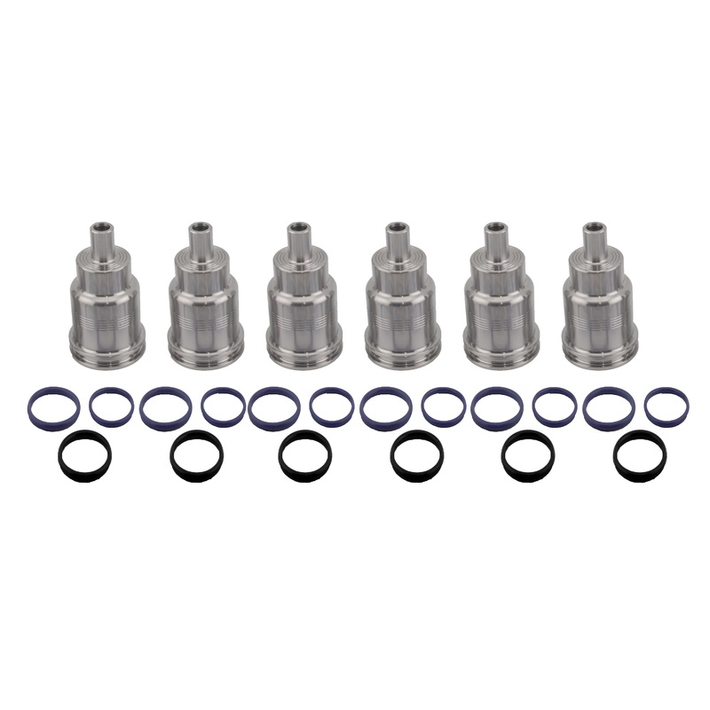 85137065 Alternative (Set of 6) Stainless Steel Injector Cups