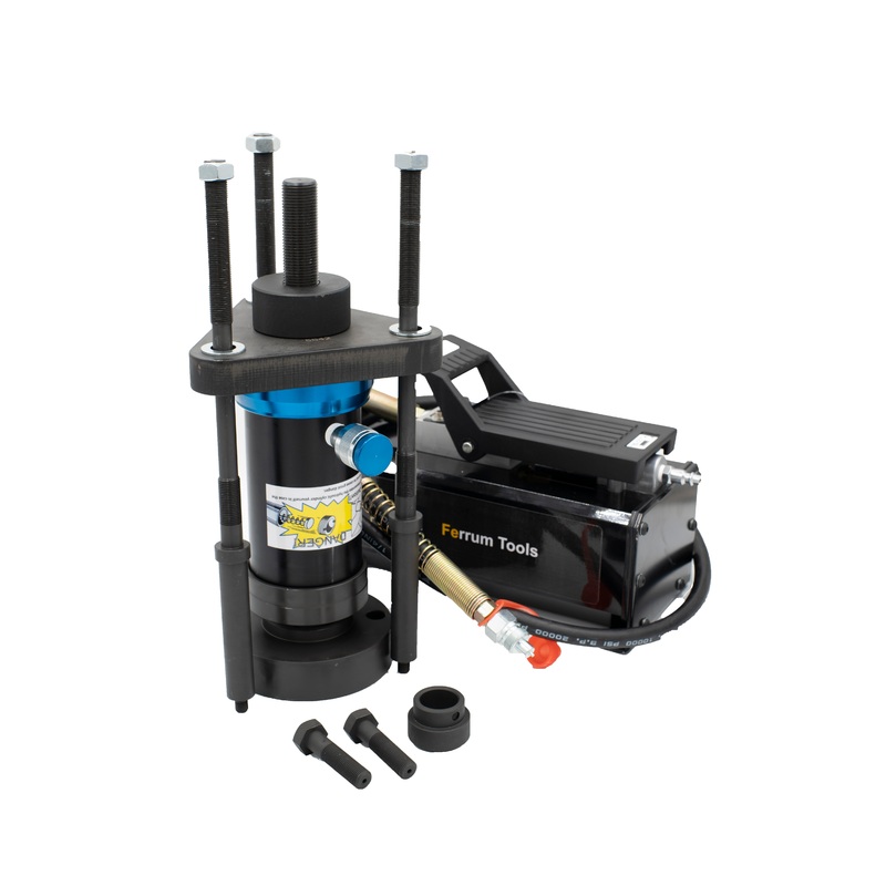 J-35642 ALTERNATIVE CRANKSHAFT GEAR REMOVER & INSTALLER with Ram and Hydraulic Pump