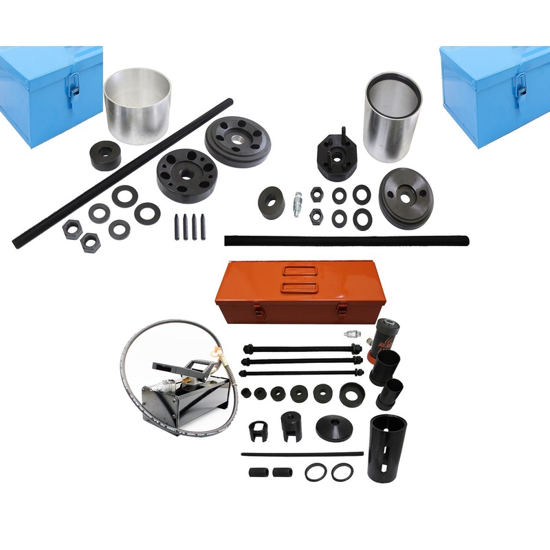 50544012 Alternative Universal Pin & Bushing Kit Airliner Suspension Adapter with Air Pump 2510a and Trailer bushing Adapters