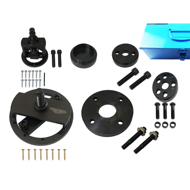 Cummins 3.9L, 5.9L & 6.7L Front & Rear Crankshaft Seal Remover & Installer With Wear Sleeve Installer Tool Master Set