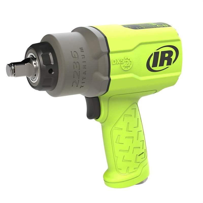 Ingersoll Rand DXS2 1/2 Air Impact Wrench, Friction Ring Retainer, Green
