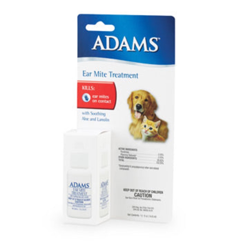 Adams Ear Mite Treatment|0.5-oz