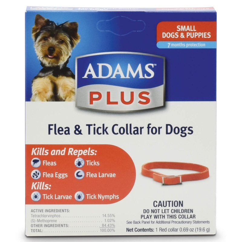 Adams Plus Flea & Tick Collar for Dogs