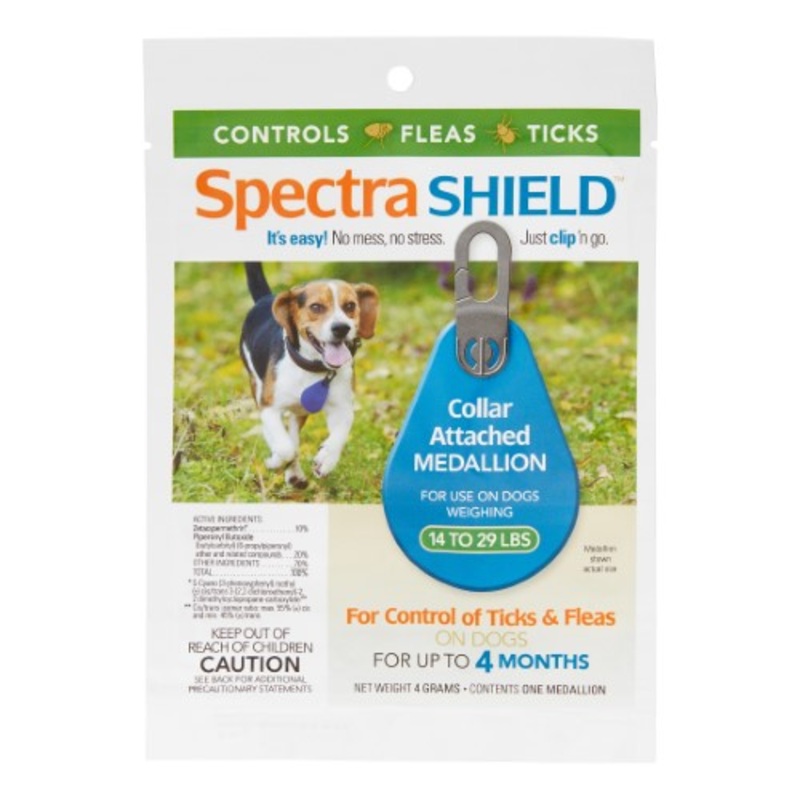 Durvet Spectra SHIELD|Small Dogs 14-29 lb|Medium Dogs 30-55 lb|Large Dogs over 56 lb