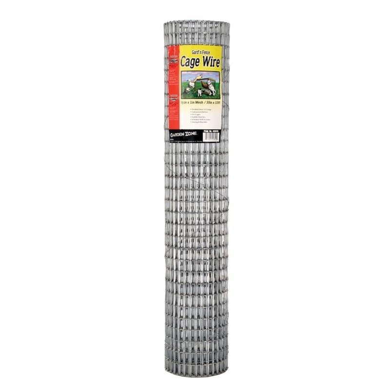 WELDED CAGE WIRE FENCING|30 IN X 10 FT