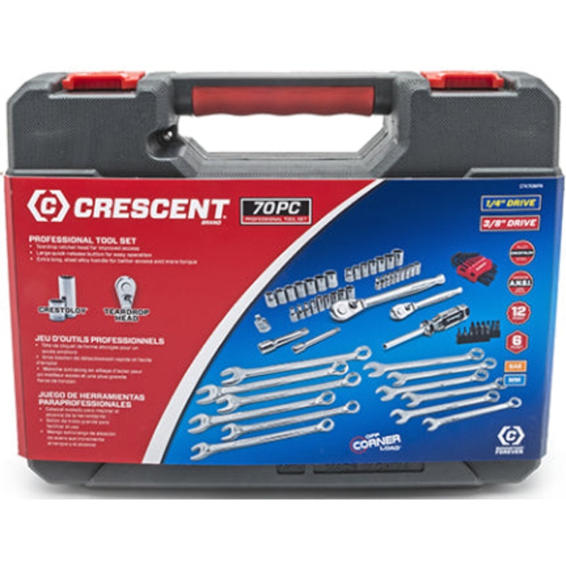 MECHANICS TOOL SET 70 PC CLOSED