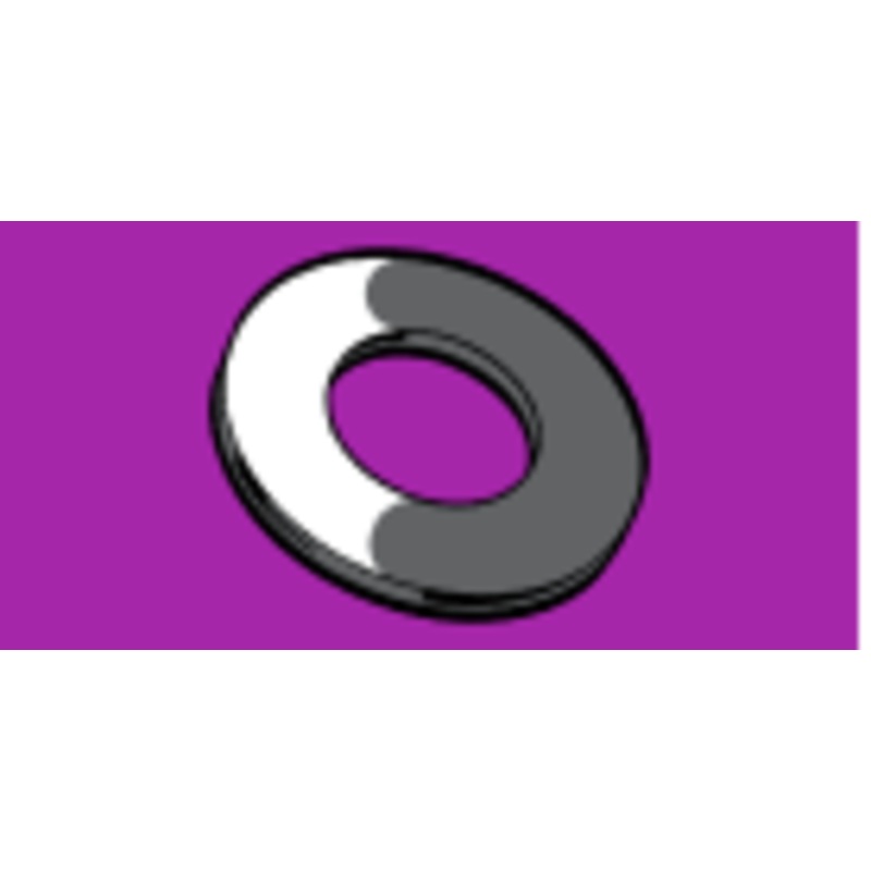 Midwest Fastener USS Flat Washers 1/2