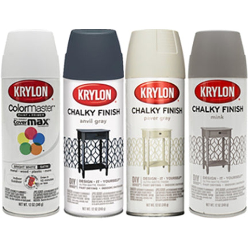 SPRAY PAINT 12  OZ MINK CHALKY FINISH