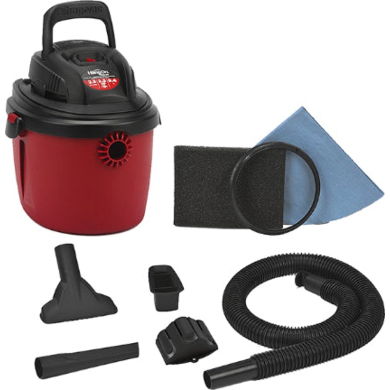 WET/DRY VAC 2.5GL PORTABLE SHOP VAC