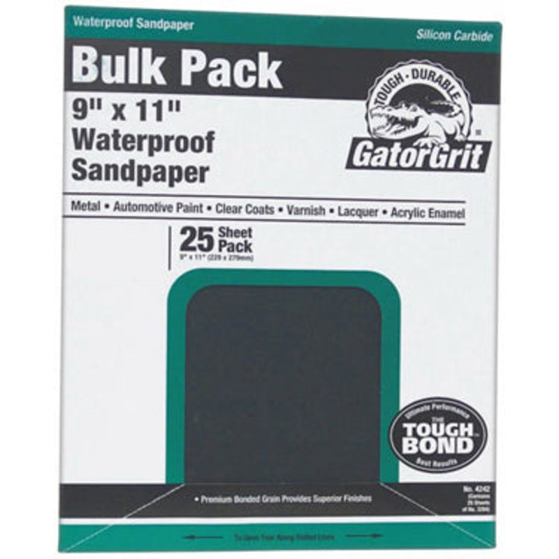 9X11 WATERPROOF 400 BULK SANDPAPER