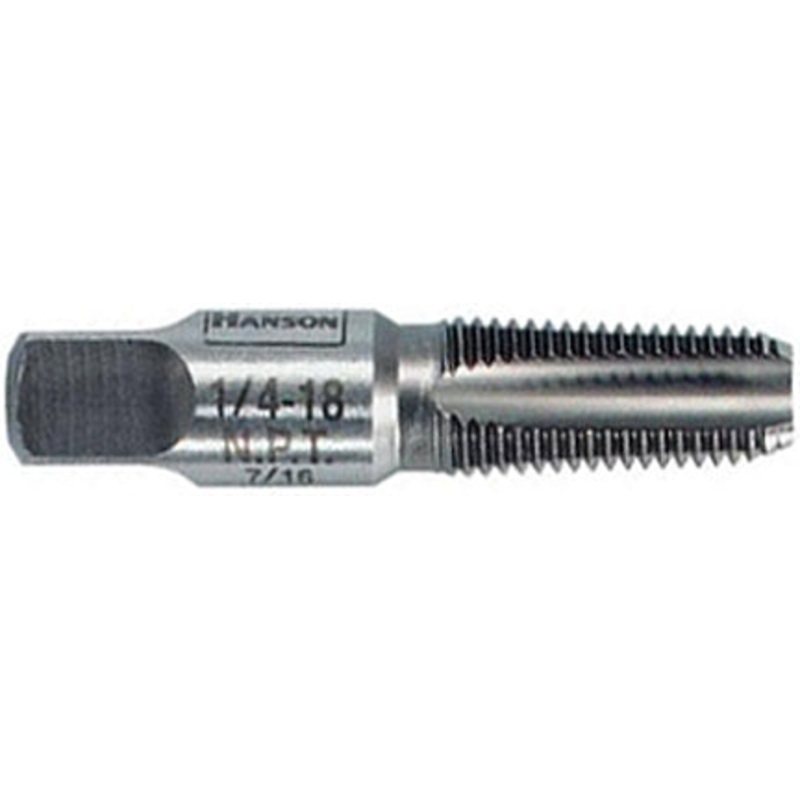 TAP 3/8-18 NPT CARBON PIPE 4FLT