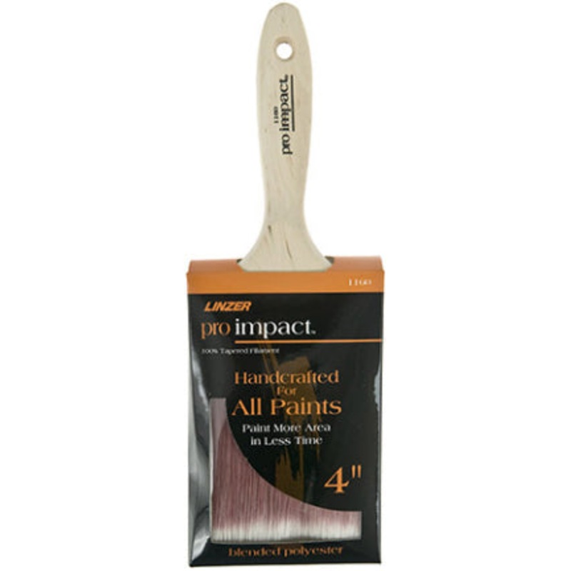 0400 BRUSH PRO IMPACT 4 IN POLY