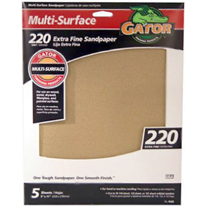 9X11 A/O C-WT 220 BULK SANDPAPER GG