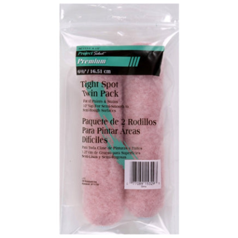 COVER MINI POLY 3/8IN 6 1/2IN 2PK