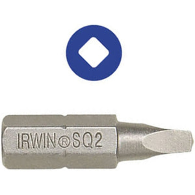 BIT #1 SQ RECESS INSERT 1/4 HEX X
